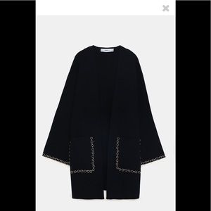 SOLD OUT ZARA Knit Cardigan with Chains M